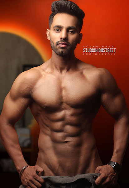 fitness model Rohan Mann 