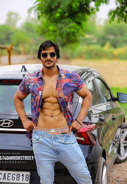 fitness model Aakash mann