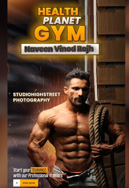 creative post designs for gym