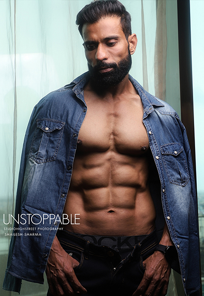 fitness model shailesh sharma