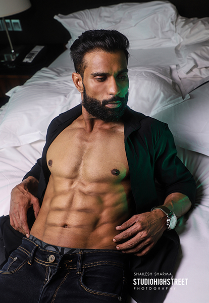 fitness model shailesh sharma