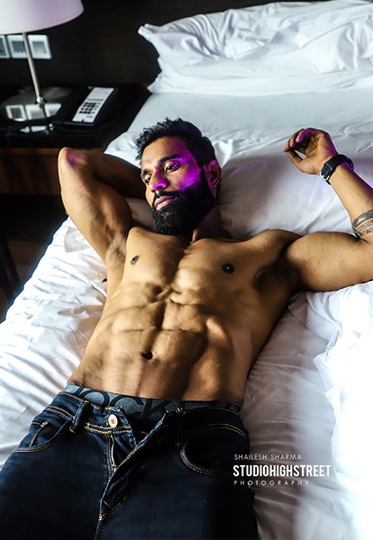 fitness model shailesh sharma