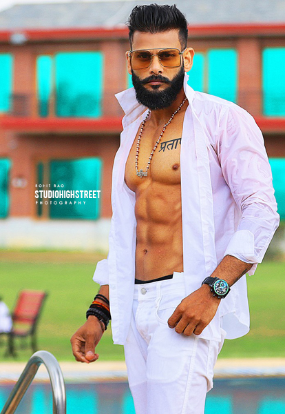 fitness model Rohit rao 