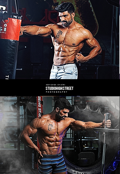 fitness model Abhishek khatri 
