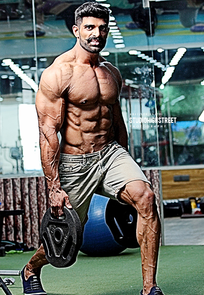 fitness model Abhishek khatri 