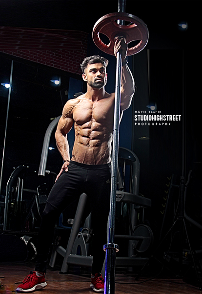 fitness model Mohit Tushir
