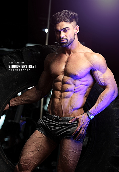 fitness model Mohit Tushir