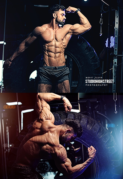 fitness model Mohit tushir 