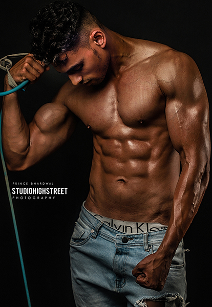 Prince bhardwaj fitness_model_noida